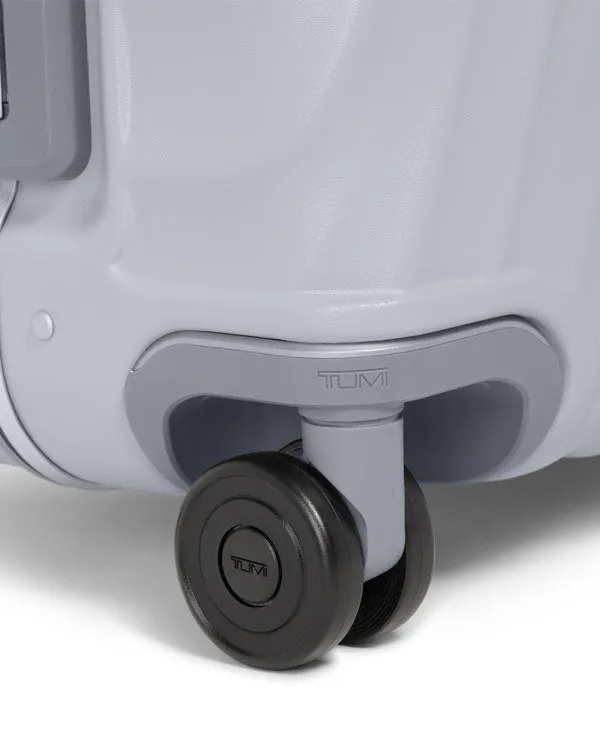 19 Degree Frame Short Trip 4 Wheeled Checked Luggage 66cm - Pearl Grey