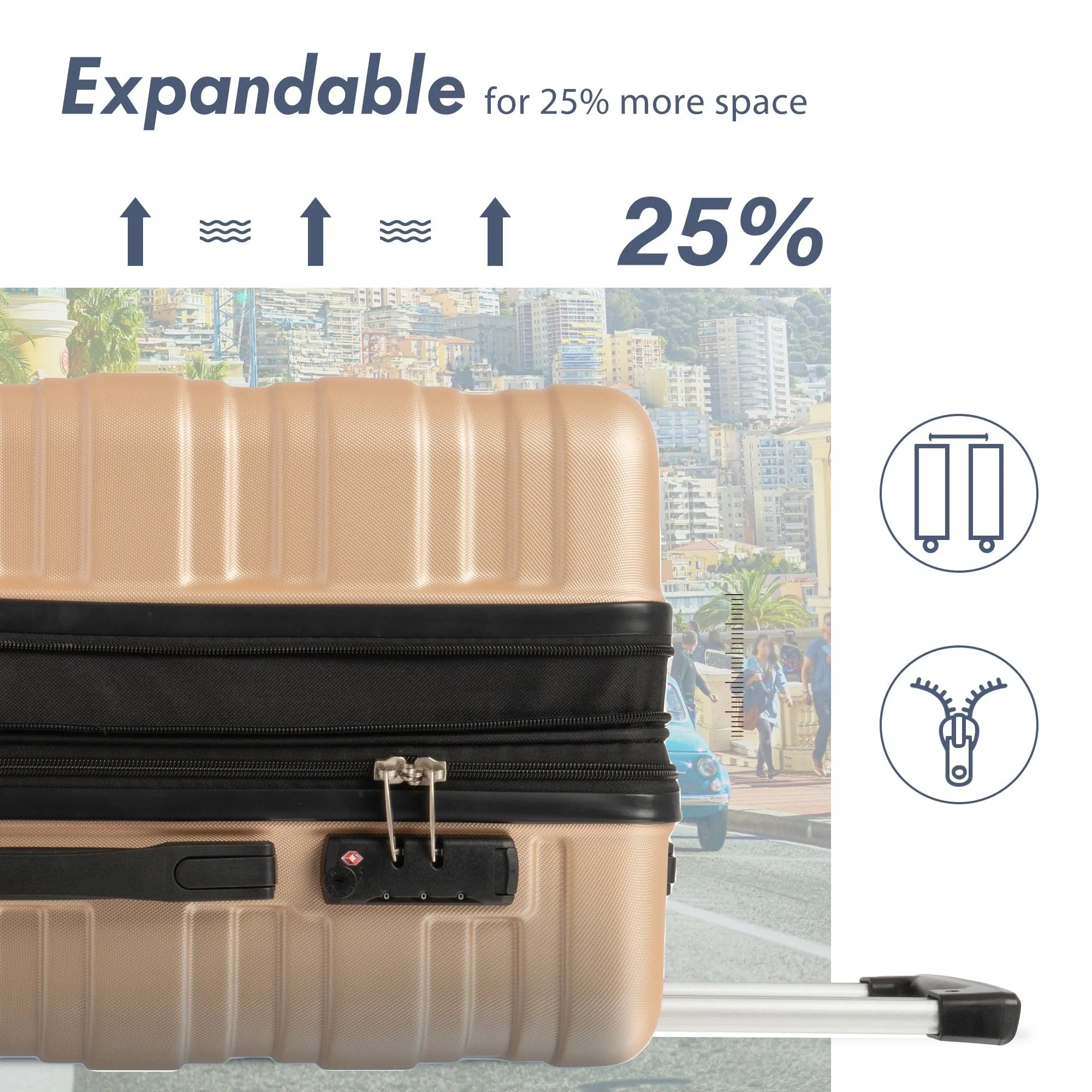 20" Luggage Sets Suitcase/Trunk /Check-in Luggage /Carry-on Luggage
