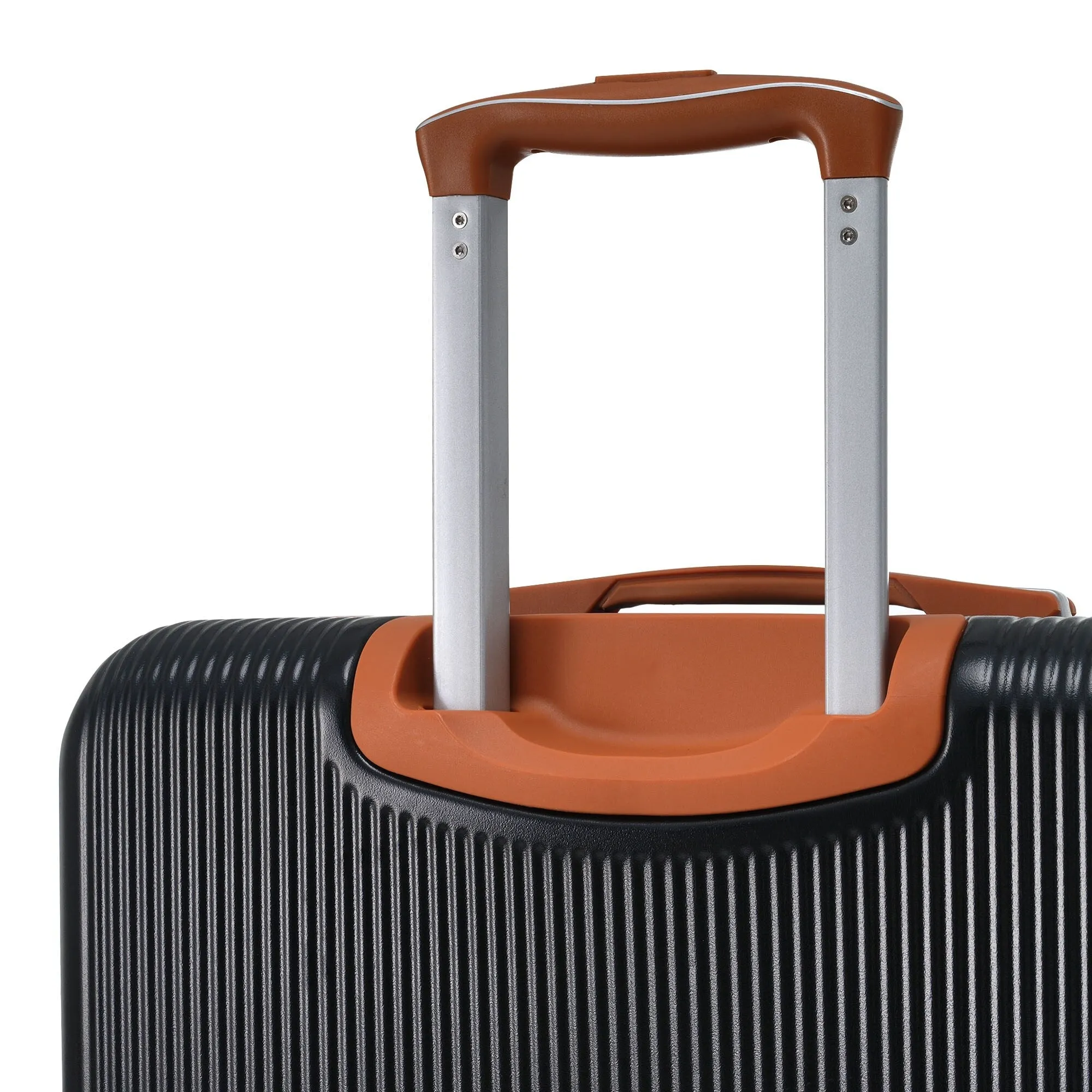3 Piece Expansion Luggage Sets with Spinner Wheels and TSA Lock, Hardshell Suitcase with Telescopic Handle (20''24''28'')