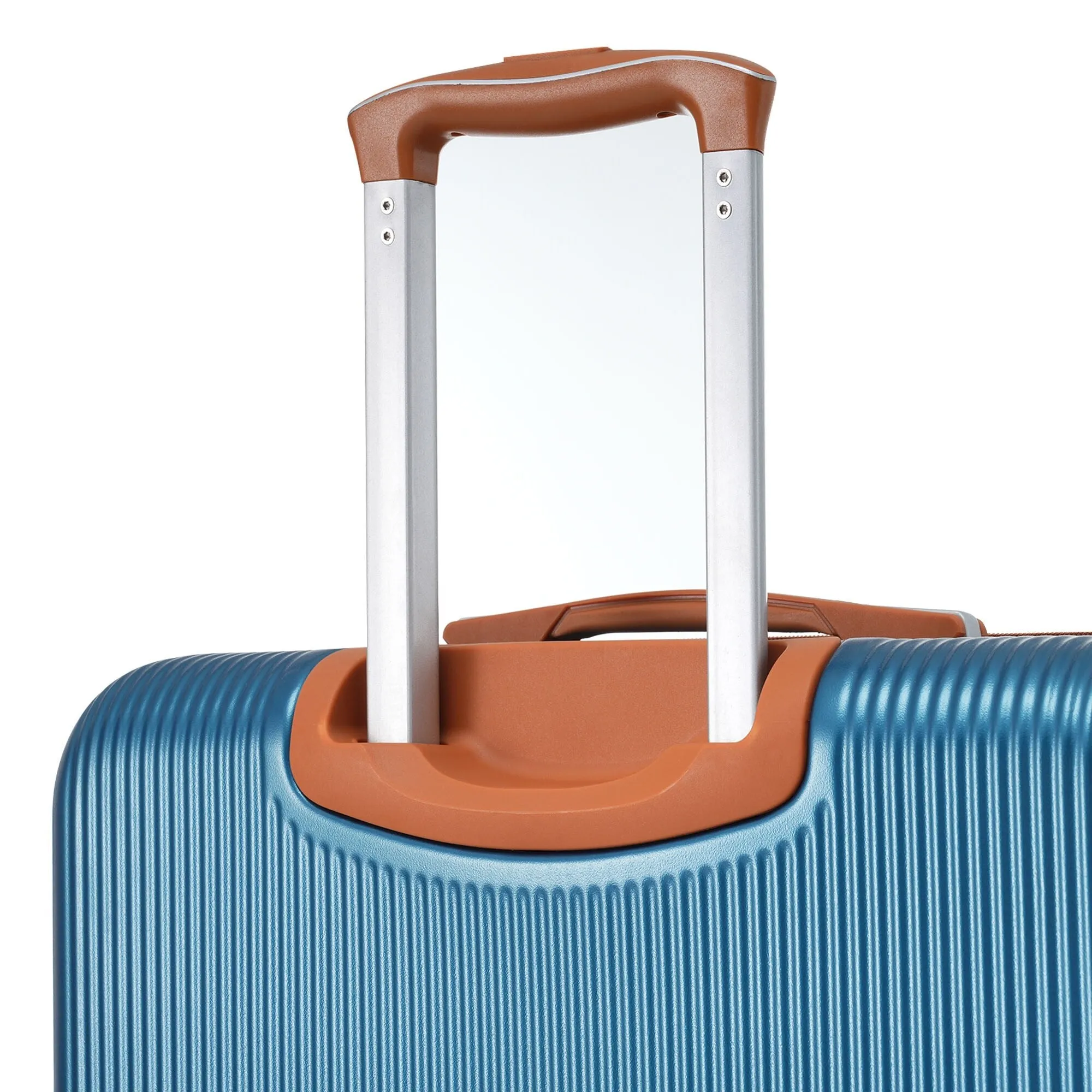 3 Piece Expansion Luggage Sets with Spinner Wheels and TSA Lock, Hardshell Suitcase with Telescopic Handle (20''24''28'')