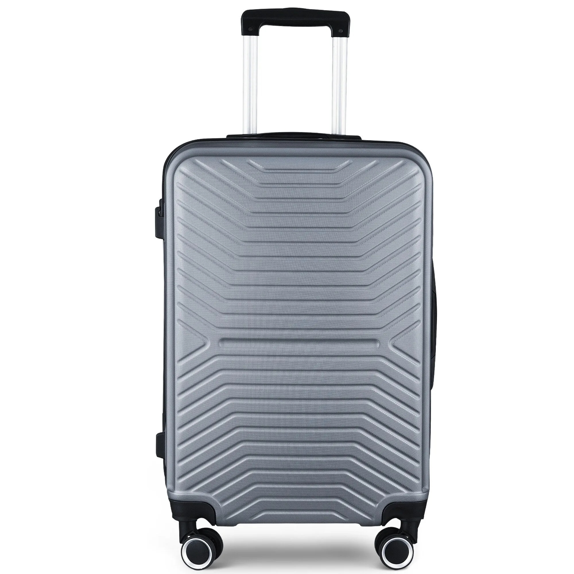 3-Piece Hardshell Luggage Set with TSA Lock - 20", 24", 28