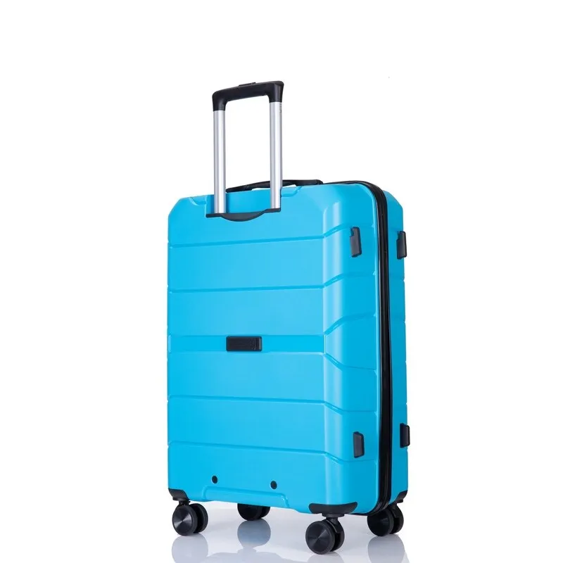 3-Piece Hardshell Suitcase Set PP Luggage Sets with TSA Lock