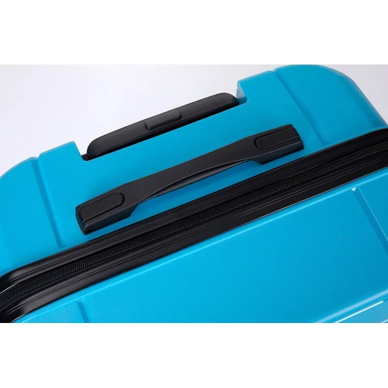 3-Piece Hardshell Suitcase Set PP Luggage Sets with TSA Lock
