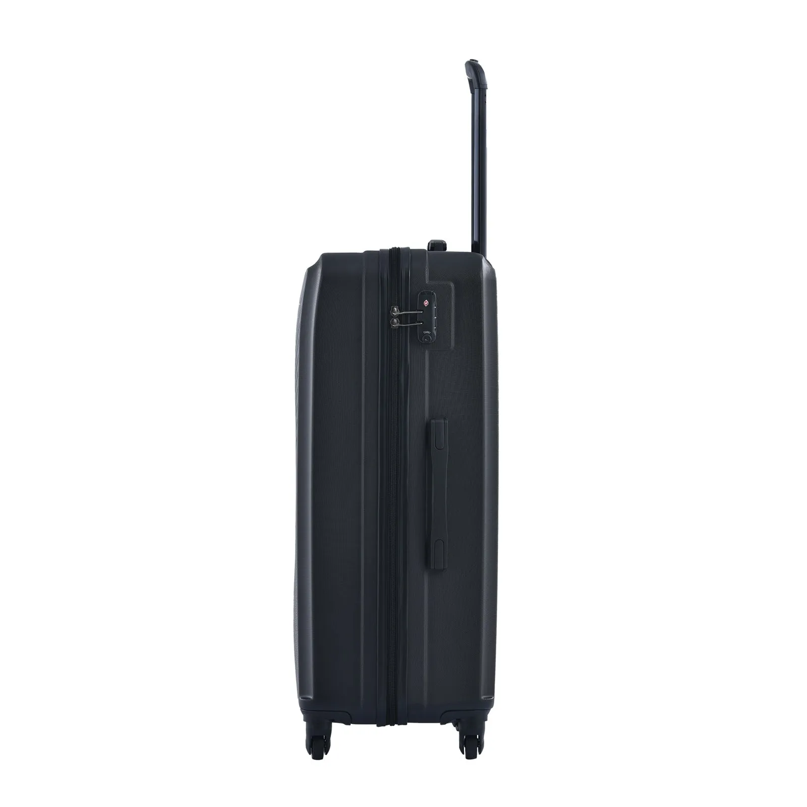3 Piece Luggage Sets ABS Lightweight Suitcase with Two Hooks, Spinner Wheels, TSA Lock, (20/24/28)