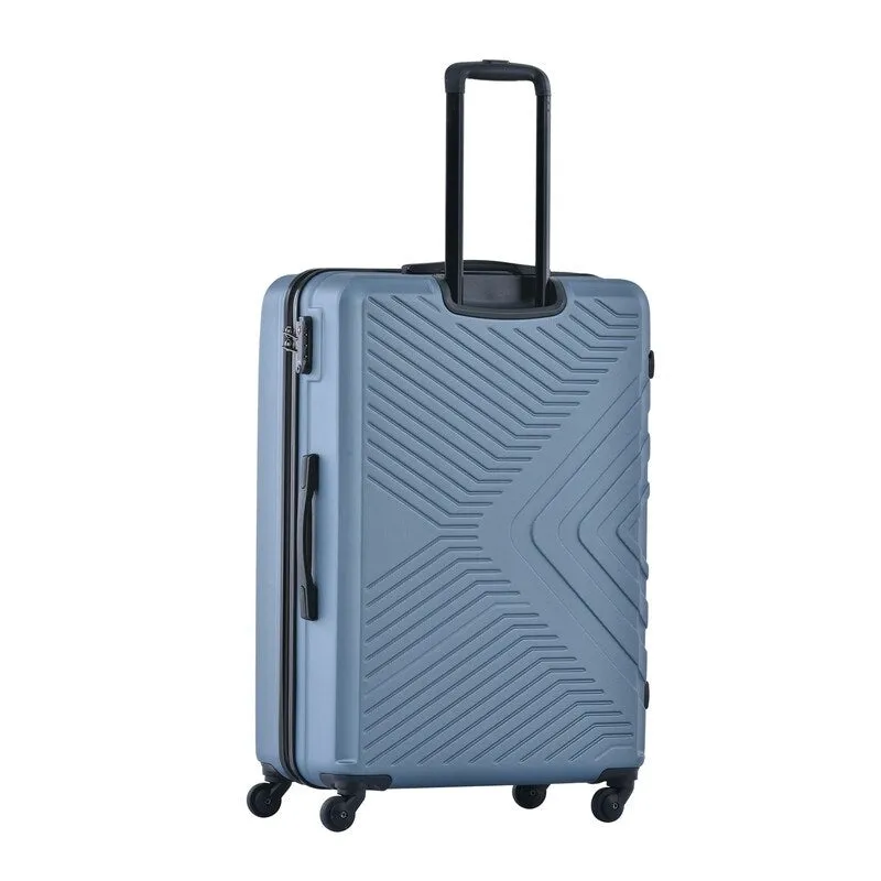 3 Piece Luggage Sets Lightweight ABS Suitcase with Hooks & TSA Lock
