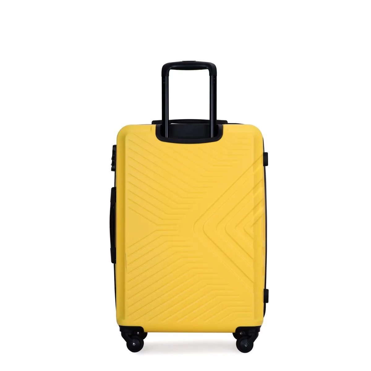 3 Piece Luggage Sets Lightweight ABS Suitcase with Hooks & TSA Lock