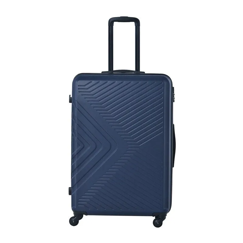 3 Piece Luggage Sets Lightweight ABS Suitcase with Hooks & TSA Lock