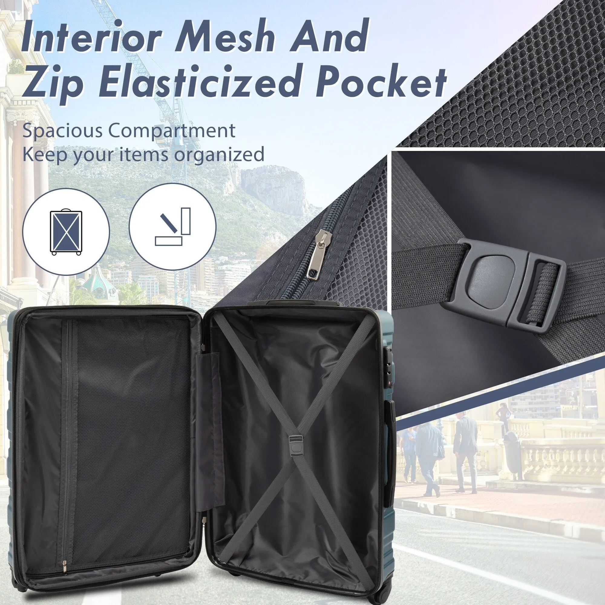 3 Piece Luggage Sets