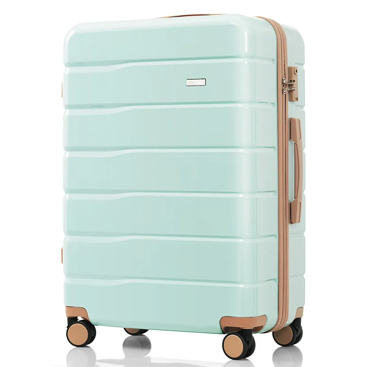 3-Piece TSA Lock Travel Luggage Set by Harper&Bright Designs