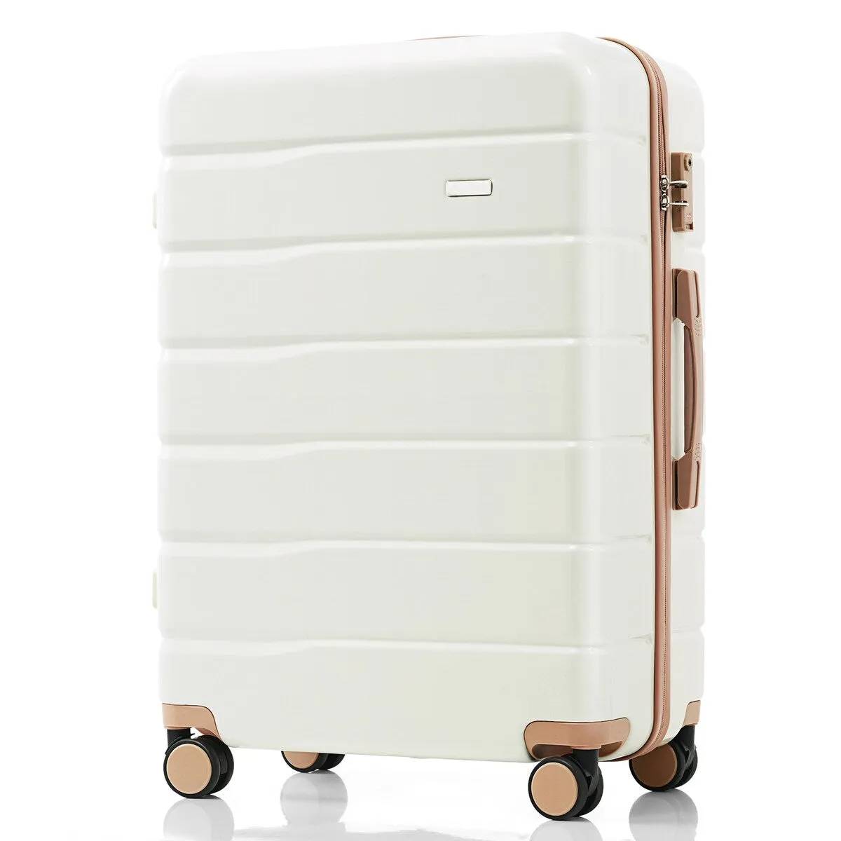3-Piece TSA Lock Travel Luggage Set by Harper&Bright Designs
