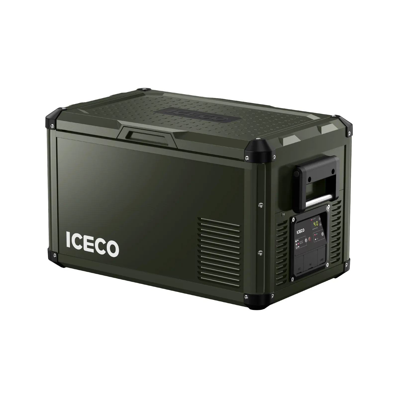 37QT VL35ProS Olive Single Zone Fridge With PB1000 Power Station | ICECO