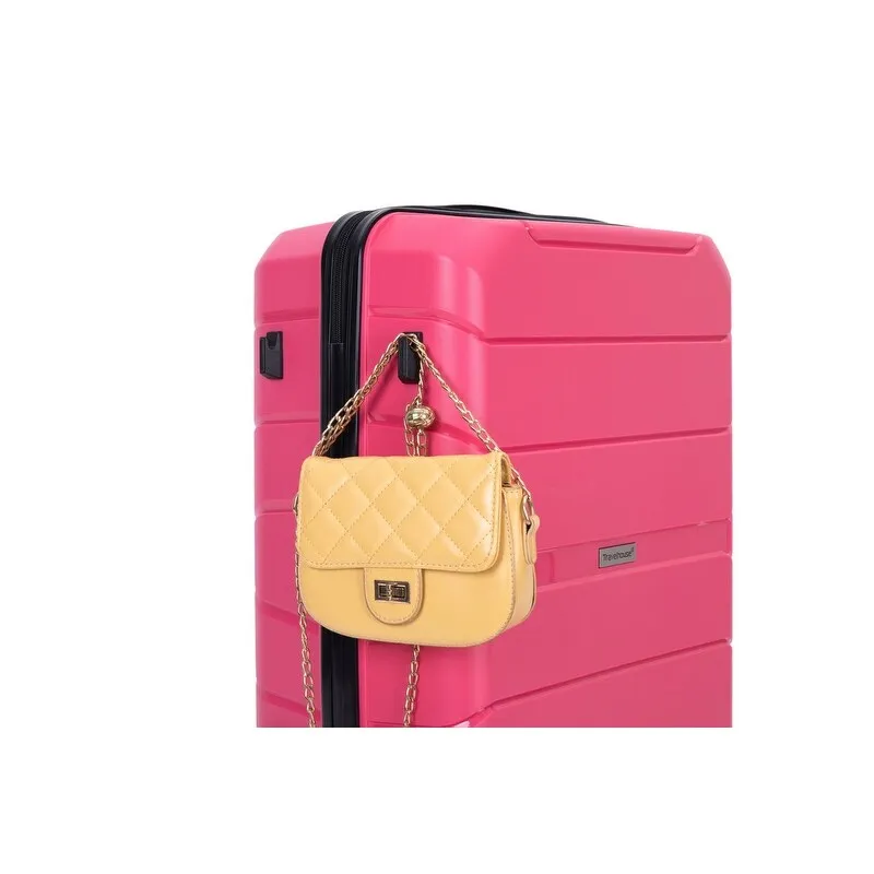 3PCS Hardshell Suitcase PP Luggage Sets with TSA Lock,20"/24"/28"