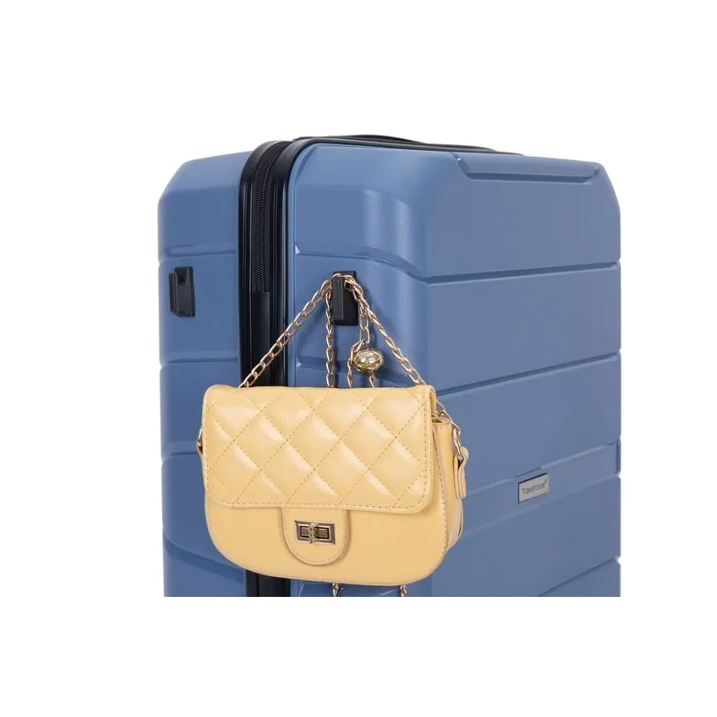 3PCS Hardshell Suitcase PP Luggage Sets with TSA Lock,20"/24"/28"