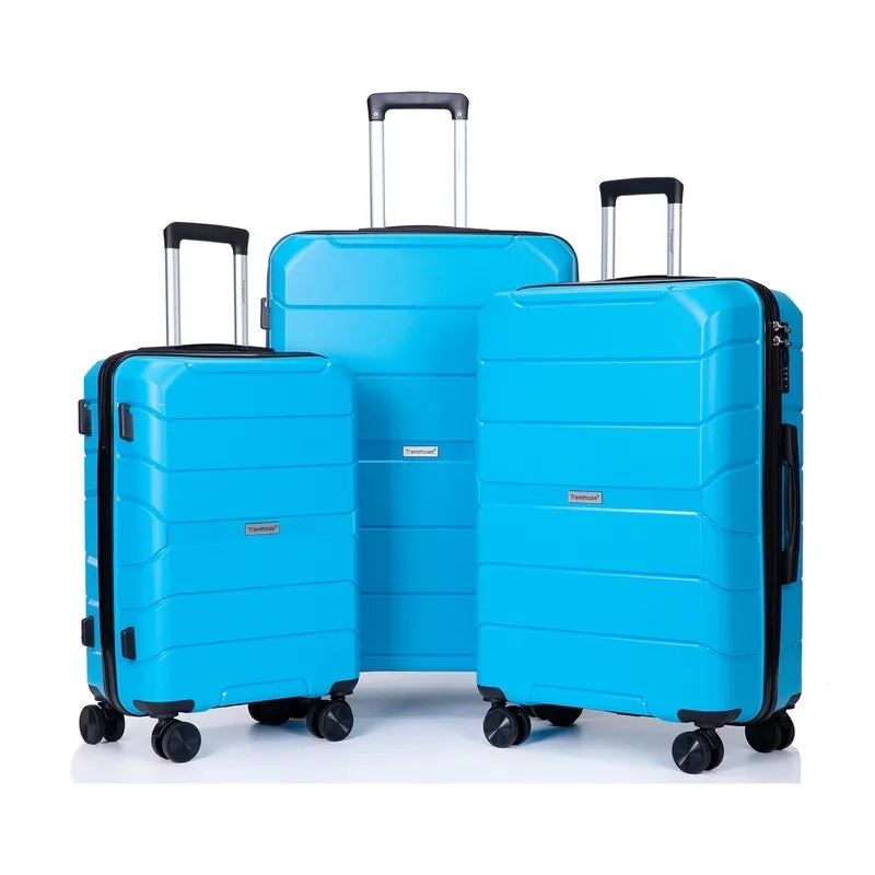 3PCS Suitcase Luggage Sets with TSA Lock and Spinner Wheels(20"/24"/28")