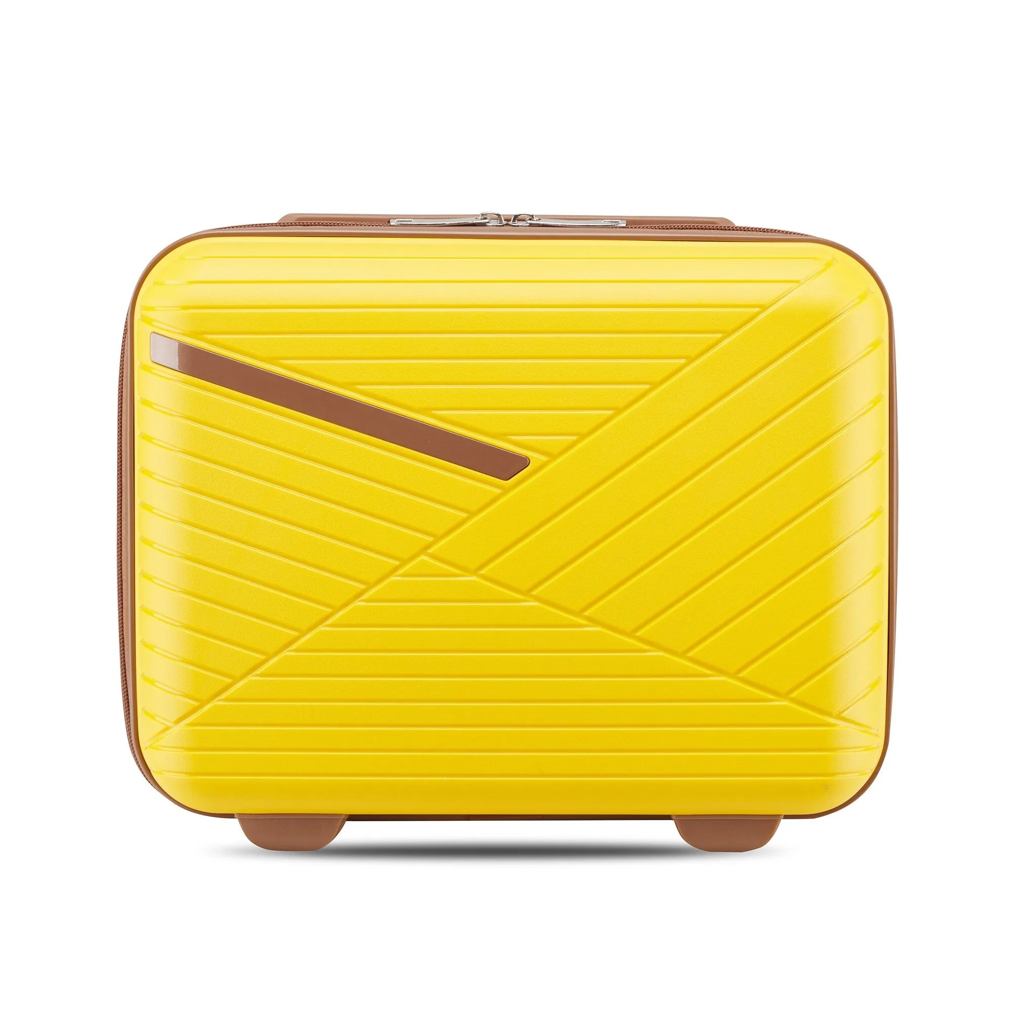 4 Piece Expandable Suitcase with 360 Degrees Spinner Wheels, Lightweight Luggage Sets with TSA Lock and Zipper