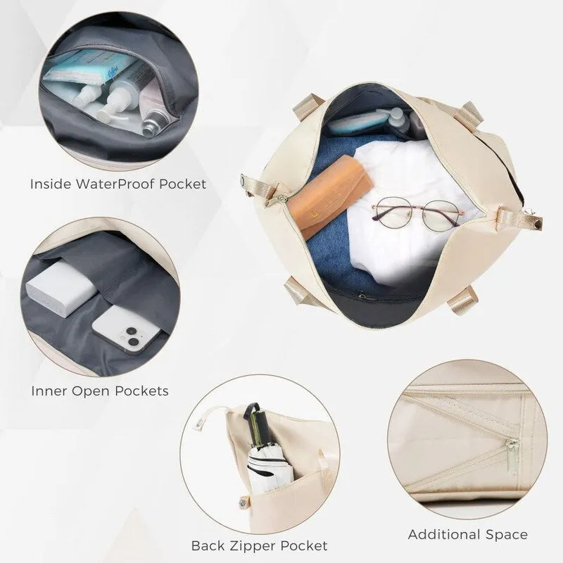 4PCS ABS Durable Suitcase Luggage Set with Travel Bag