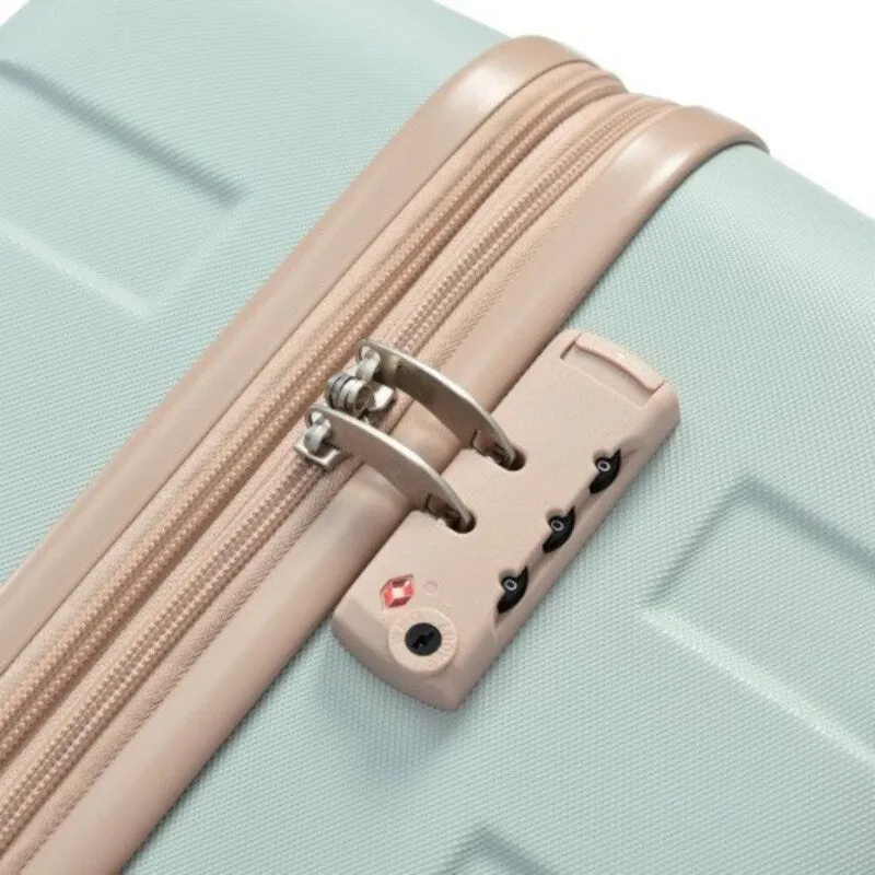 4PCS ABS Durable Suitcase Luggage Set with Travel Bag