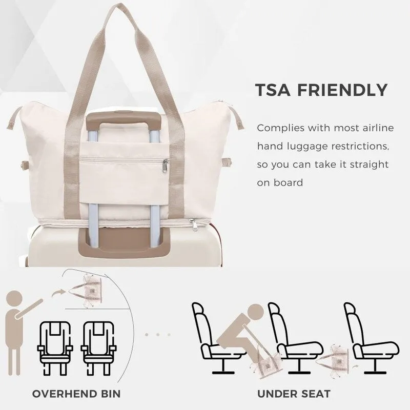 4PCS ABS Durable Suitcase Luggage Set with Travel Bag