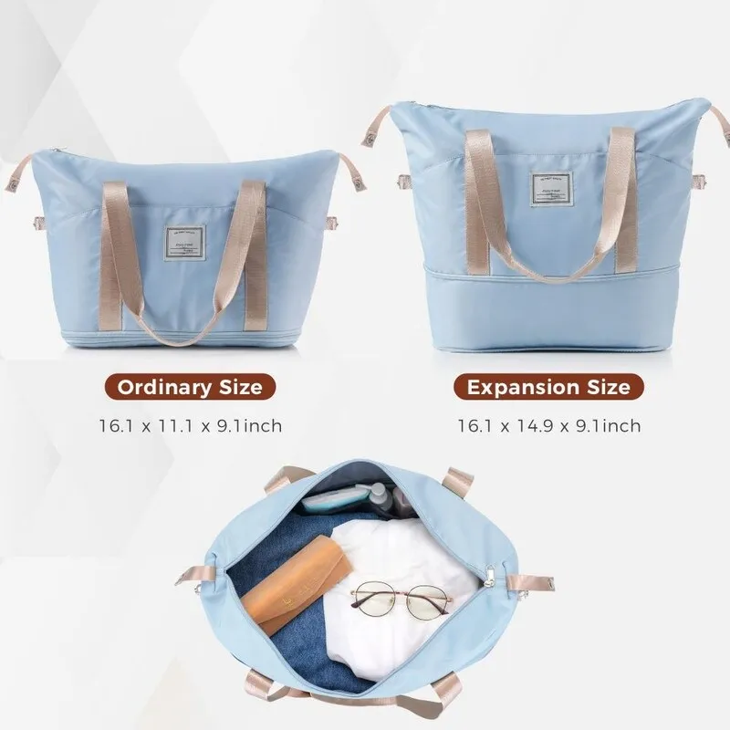4PCS ABS Durable Suitcase Luggage Set with Travel Bag