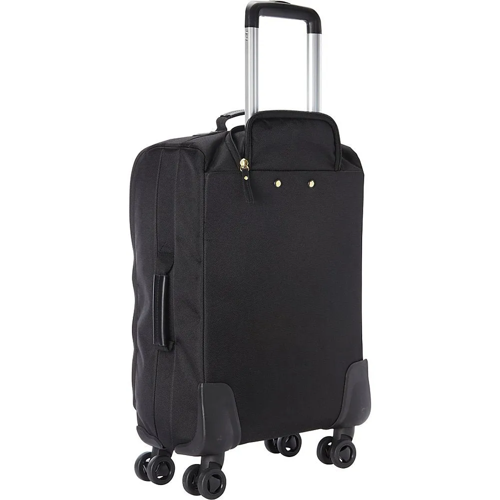 A.SAKS Expandable 22" Spinner Carry On With Removable Suiter