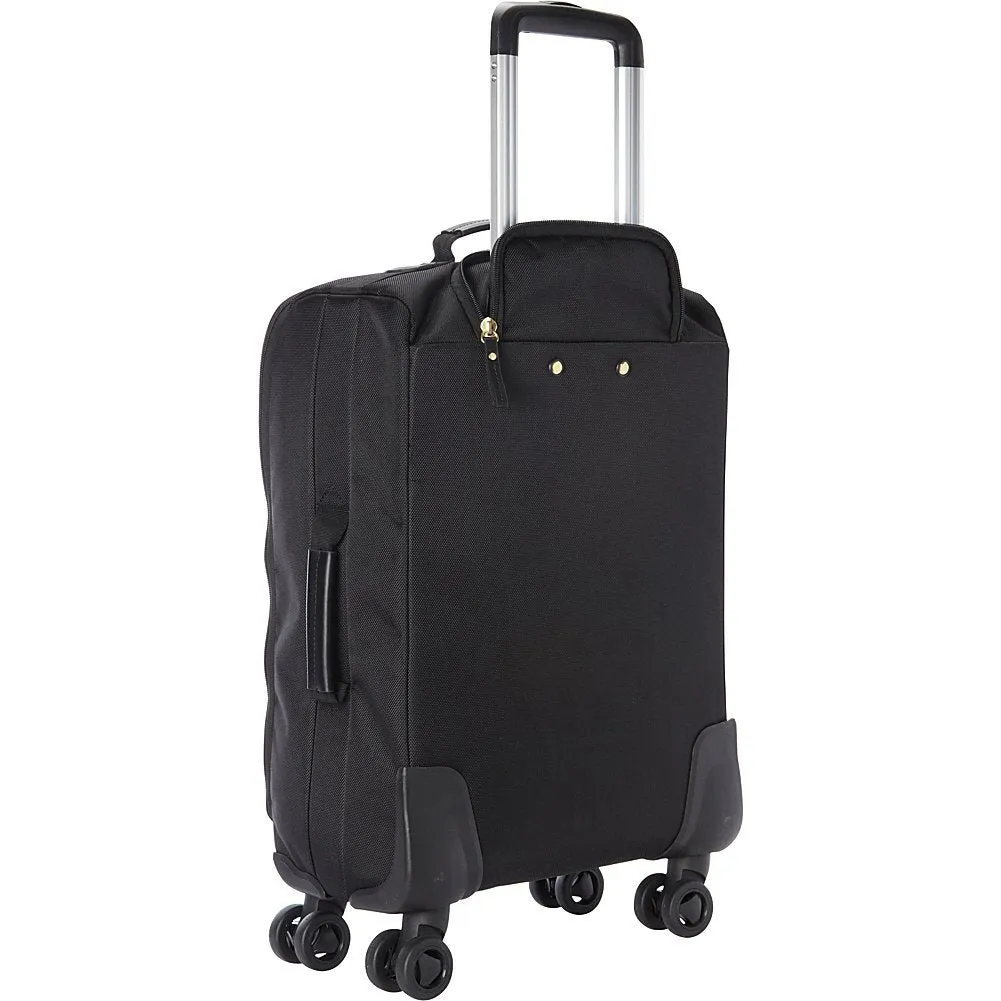 A.SAKS Expandable 22" Spinner Carry On With Removable Suiter