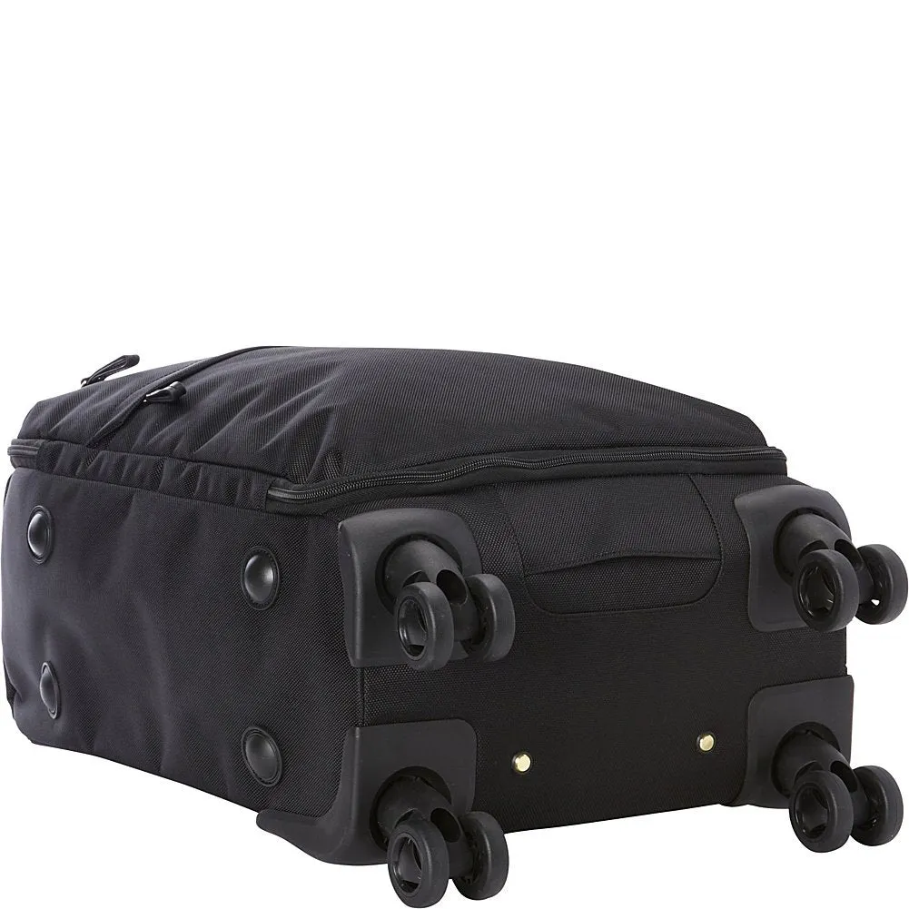 A.SAKS Expandable 22" Spinner Carry On With Removable Suiter