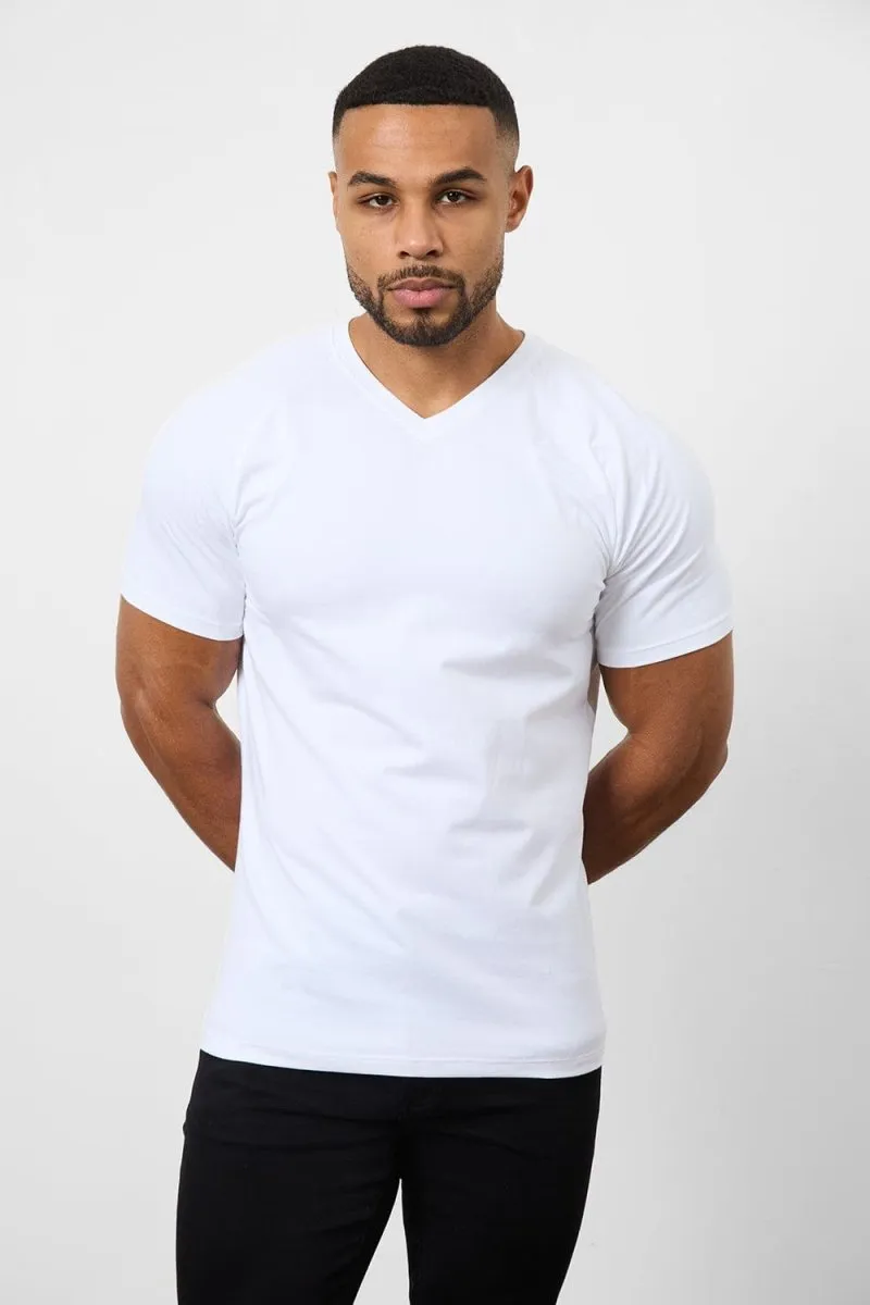 Athletic Fit Foundation V-Neck 5-Pack