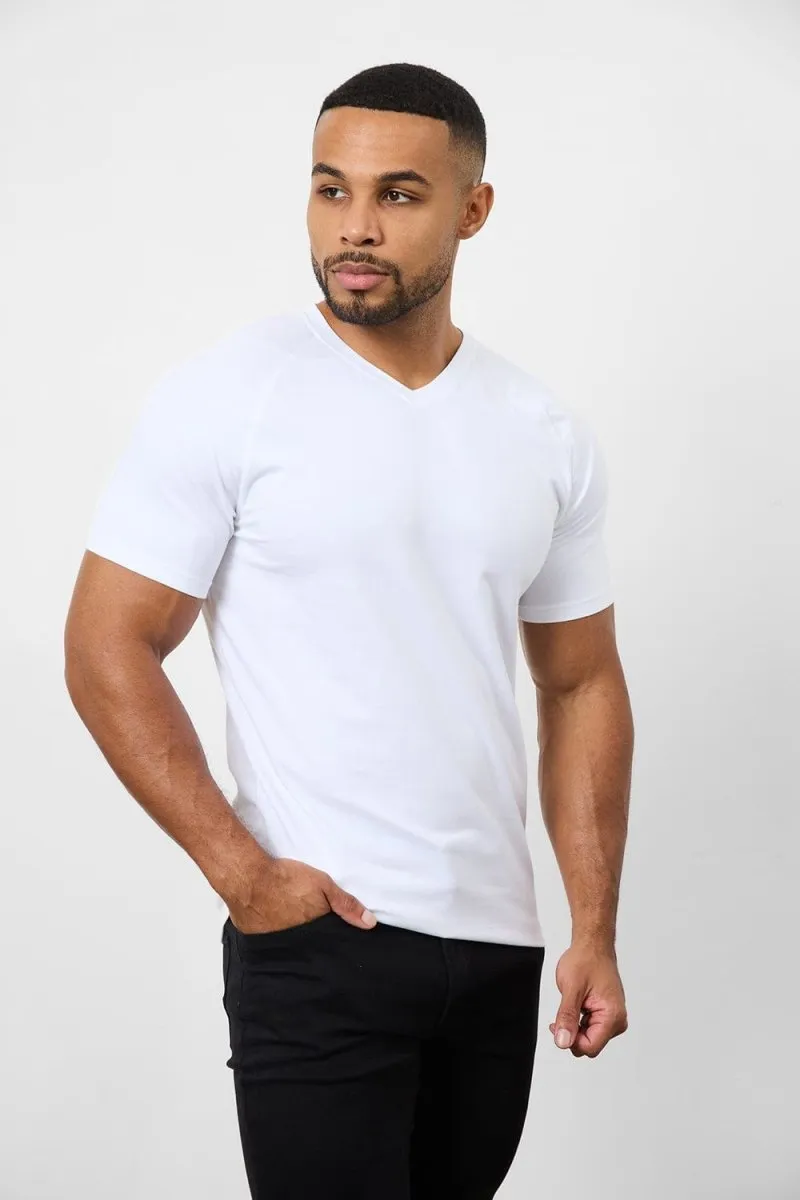 Athletic Fit Foundation V-Neck 5-Pack