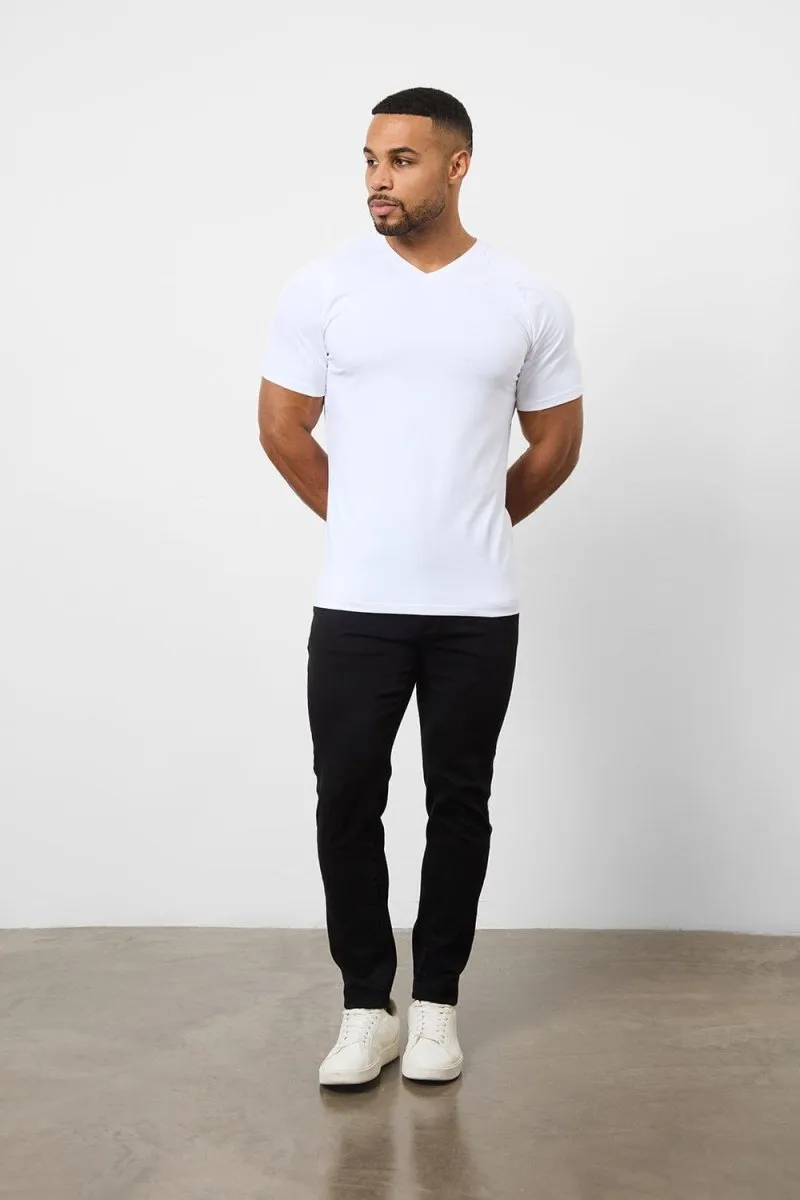 Athletic Fit Foundation V-Neck 5-Pack