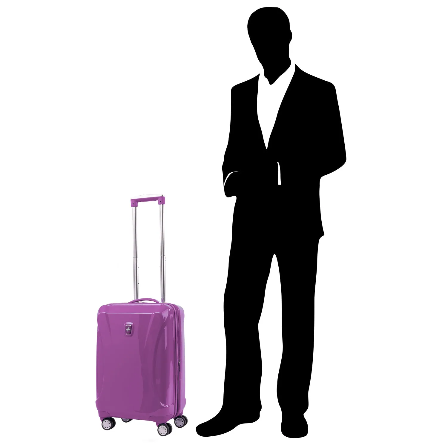 Atlantic Luggage Ultra Lite 4 21" 4-Wheel Hardside Carry-On Luggage