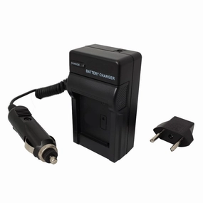 Batteries N Accessories BNA-WB-1549 Digital Camera Battery Charger - Replacement for Nikon MH-29 Charger, Compatible with Nikon EN-EL20 Battery - 110/220V Fold-in Plug with Car & EU adapters