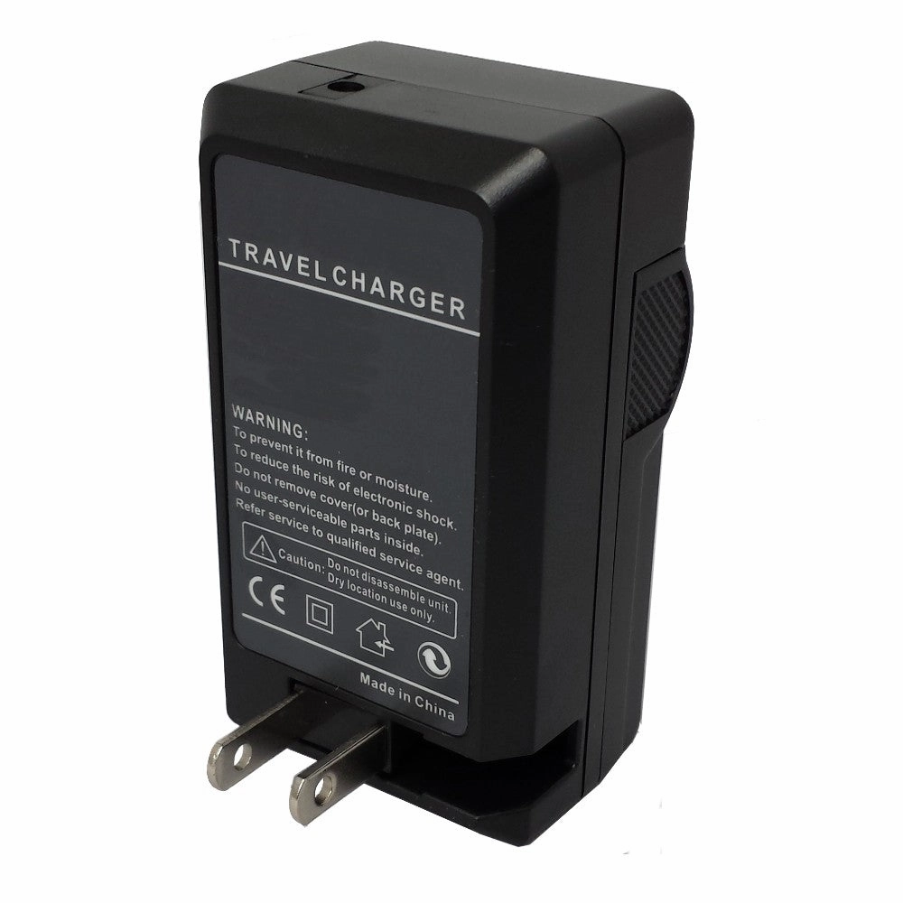 Batteries N Accessories BNA-WB-1549 Digital Camera Battery Charger - Replacement for Nikon MH-29 Charger, Compatible with Nikon EN-EL20 Battery - 110/220V Fold-in Plug with Car & EU adapters
