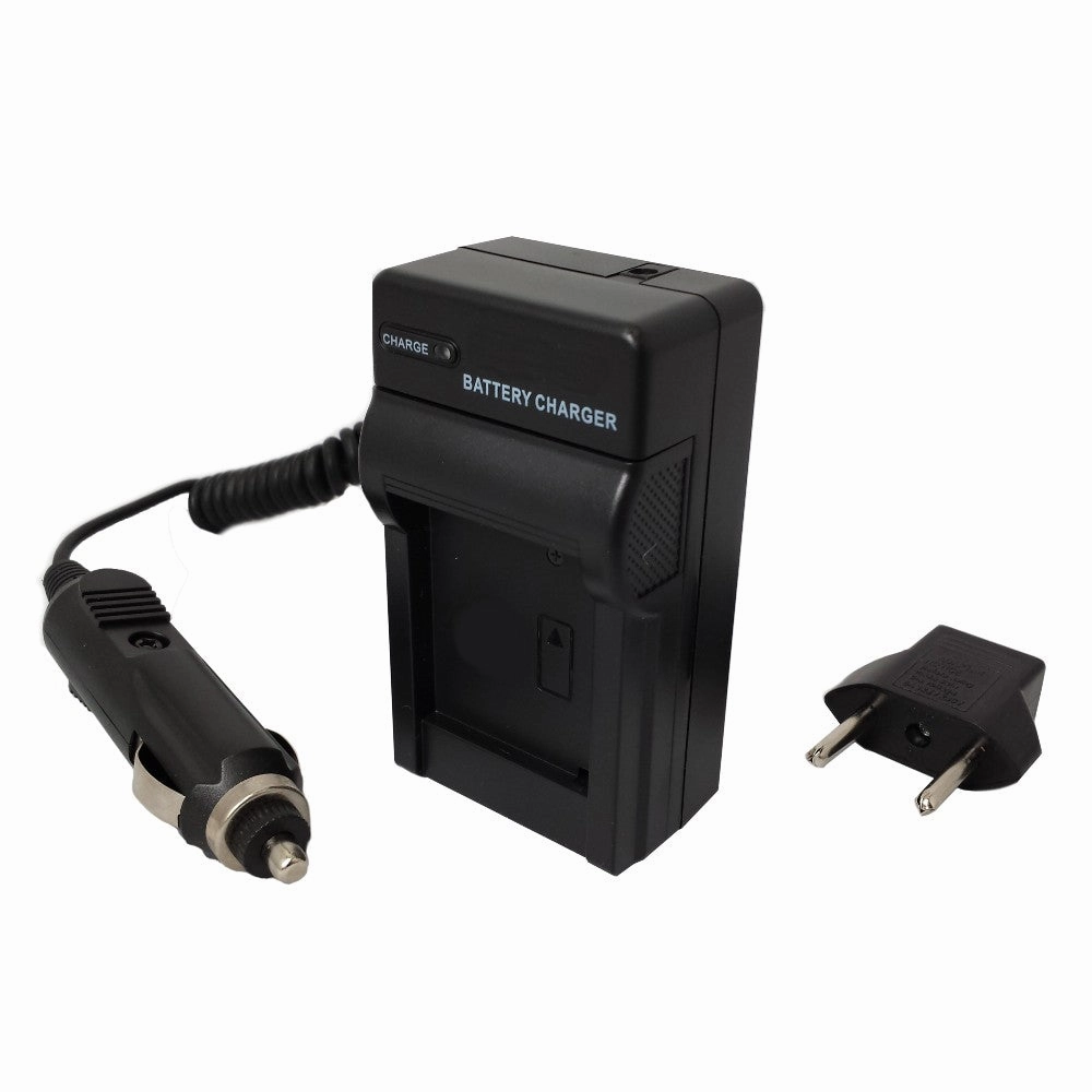 Batteries N Accessories BNA-WB-1549 Digital Camera Battery Charger - Replacement for Nikon MH-29 Charger, Compatible with Nikon EN-EL20 Battery - 110/220V Fold-in Plug with Car & EU adapters