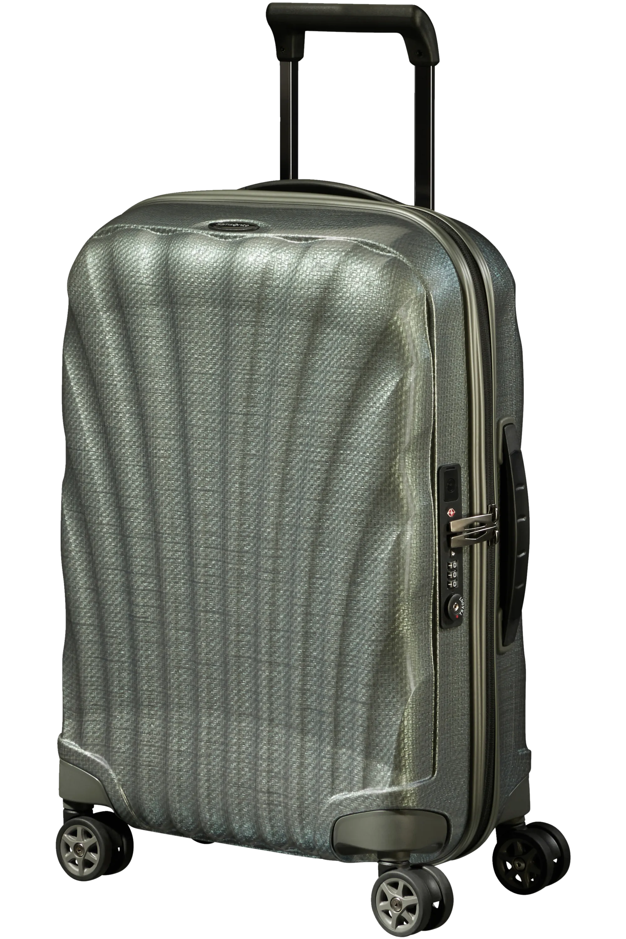 C-Lite Spinner (4 wheels) 55cm Cabin - Metallic Green