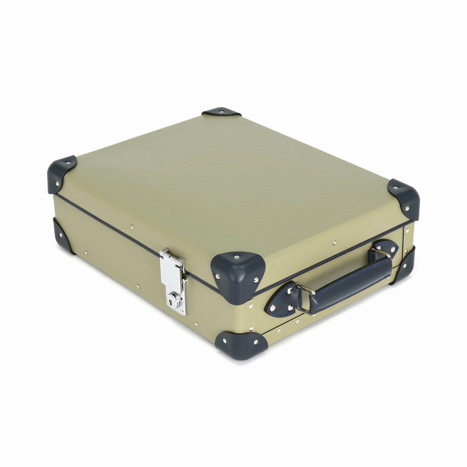 Centenary · 12-Slot Watch Case | Olive/Navy