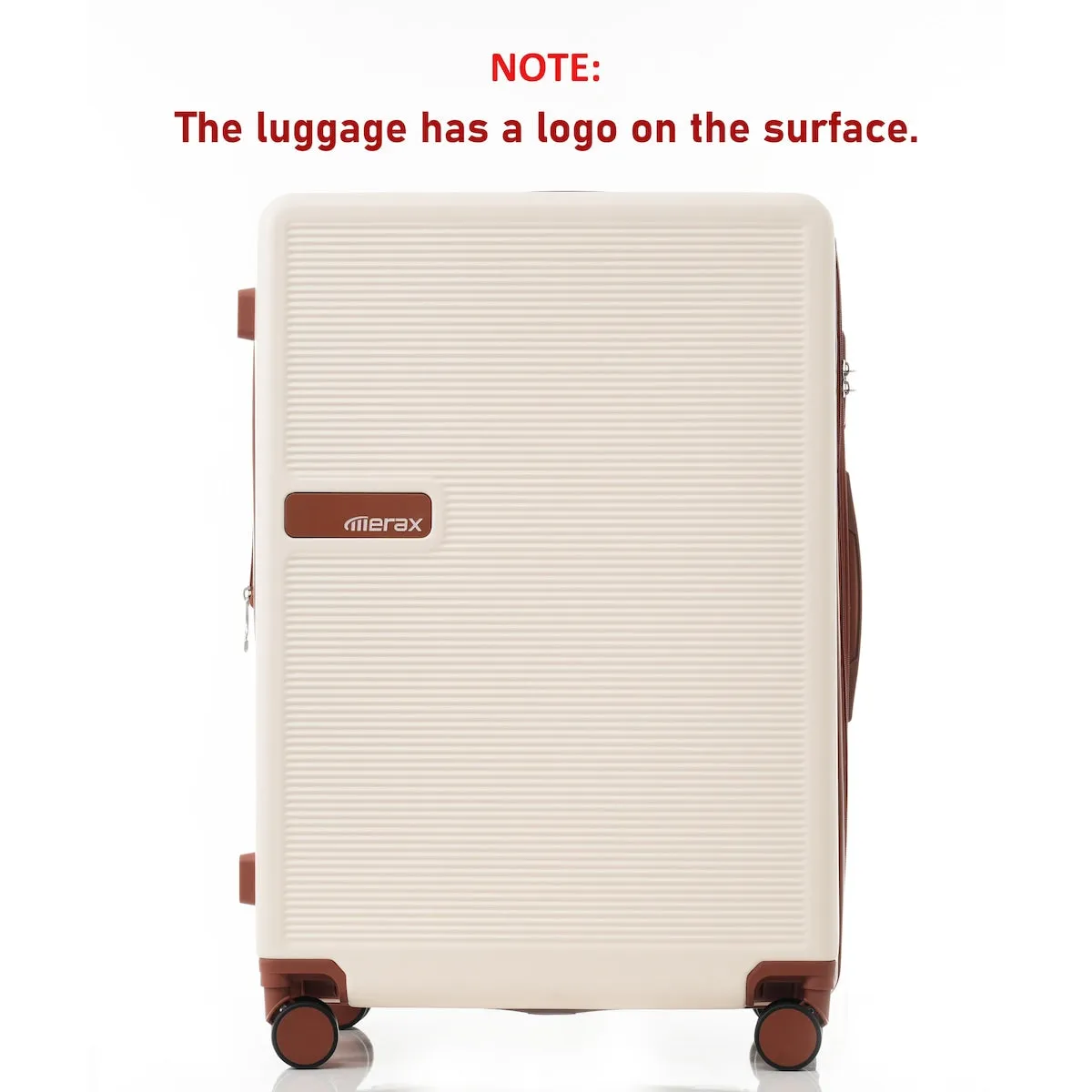 Contrast Color 3 Piece Luggage Set Hardside Spinner Suitcase with TSA Lock 20" 24' 28" Available