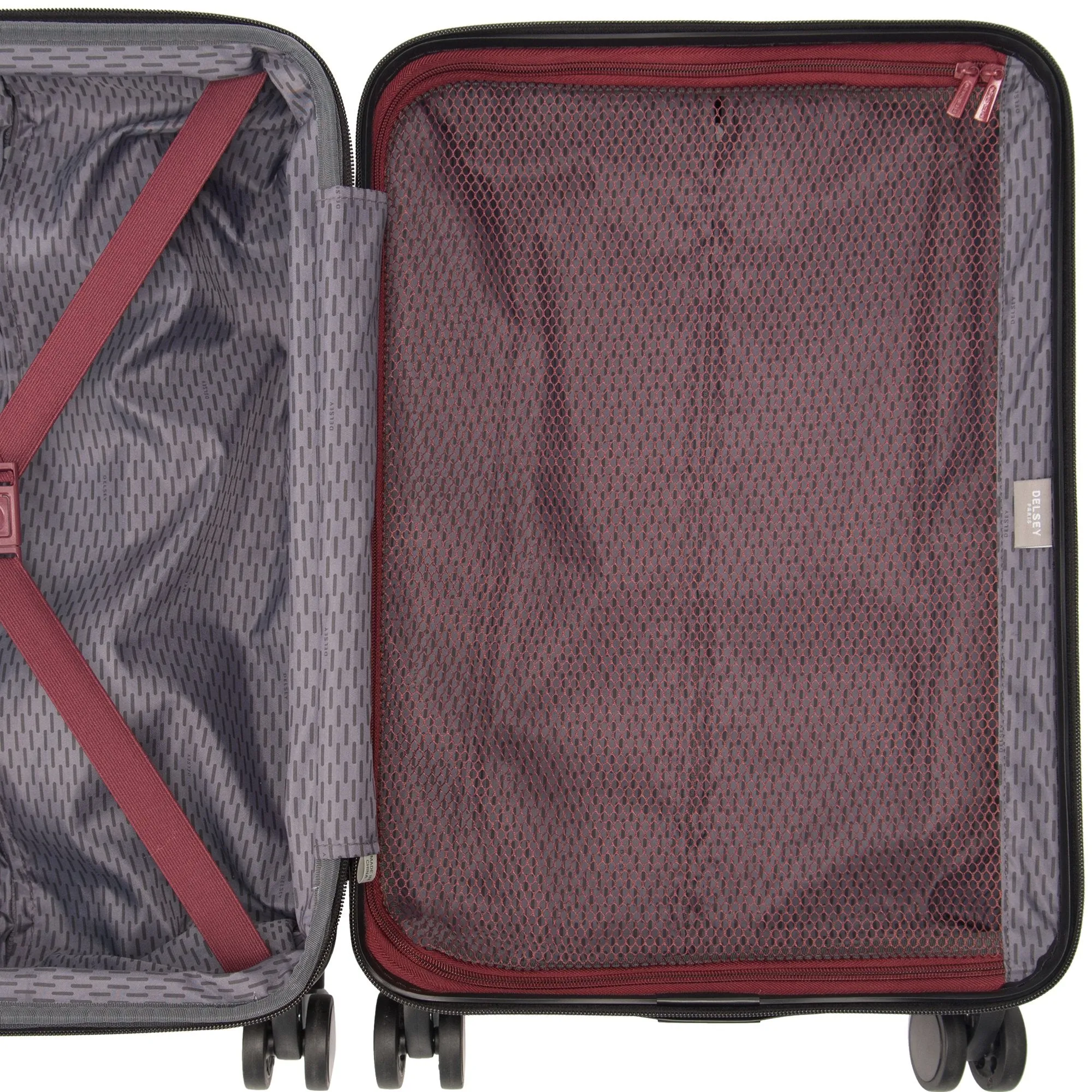 DELSEY Paris Alexis Lightweight Expandable Hardside 3 Piece Set (21"/25"/29") 4-Wheel Luggage Sets