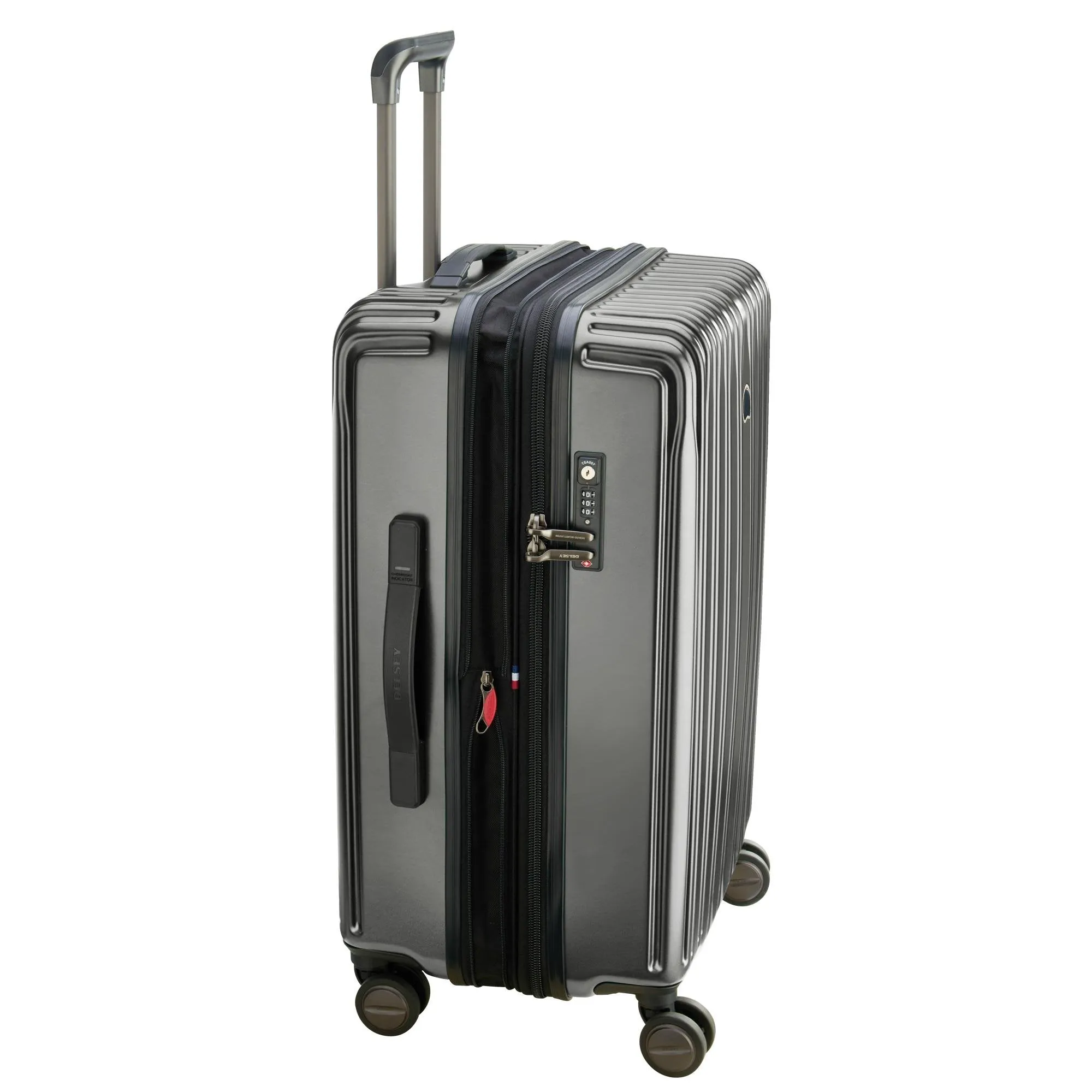 DELSEY Paris Chromium Lite 25" 4-Wheel Medium Luggage