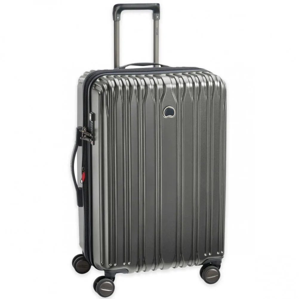 DELSEY Paris Chromium Lite 25" 4-Wheel Medium Luggage