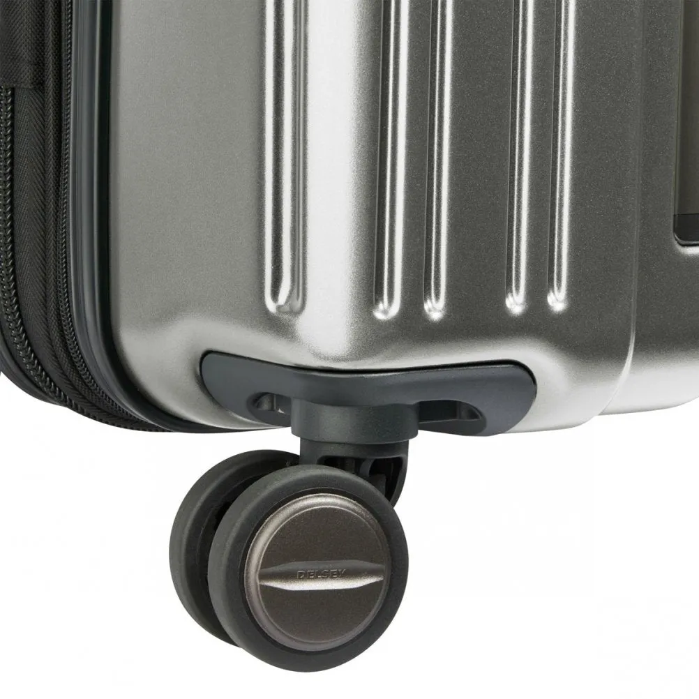 DELSEY Paris Chromium Lite 25" 4-Wheel Medium Luggage
