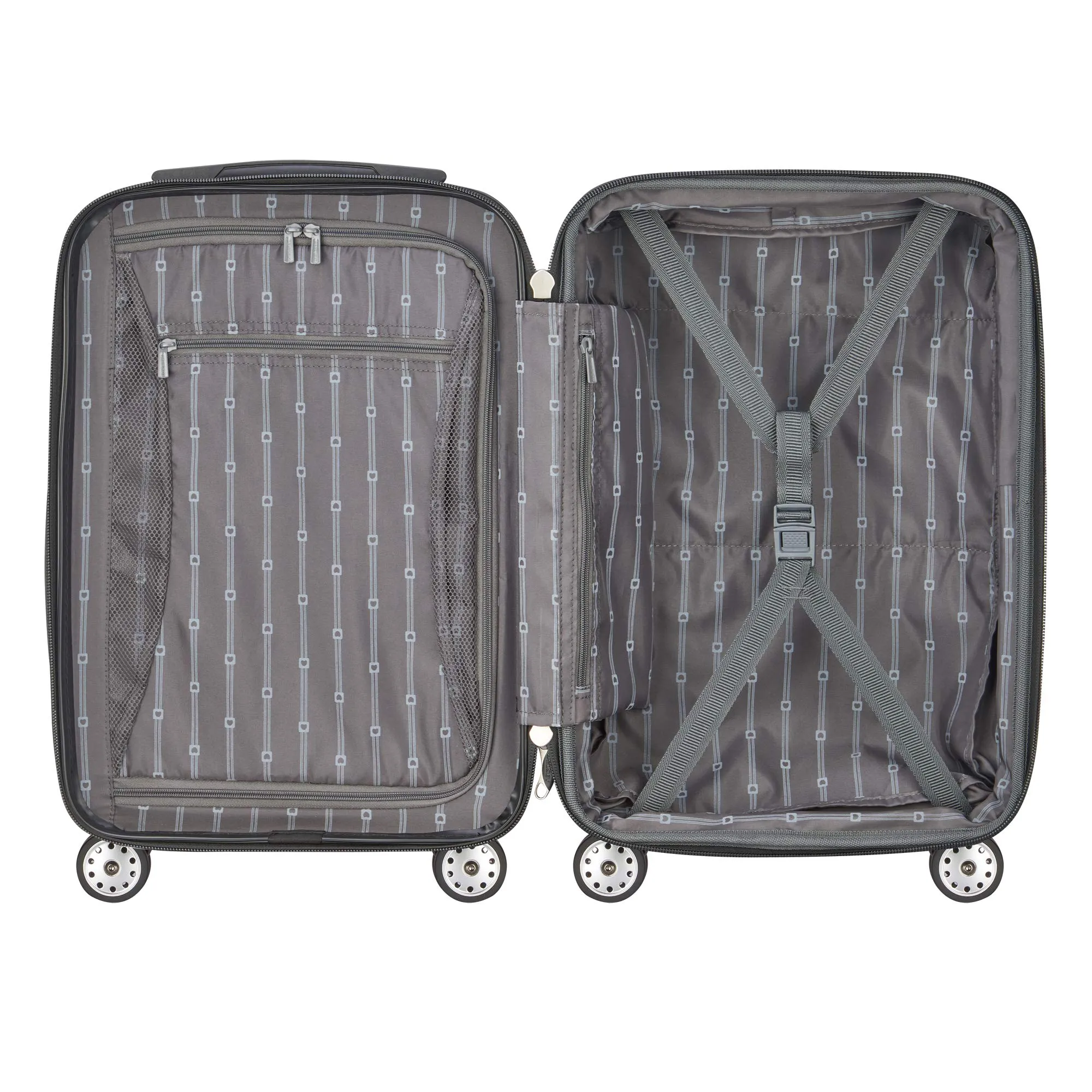 DELSEY Paris Helium Aero 19" 4-Wheel International Carry-On Luggage