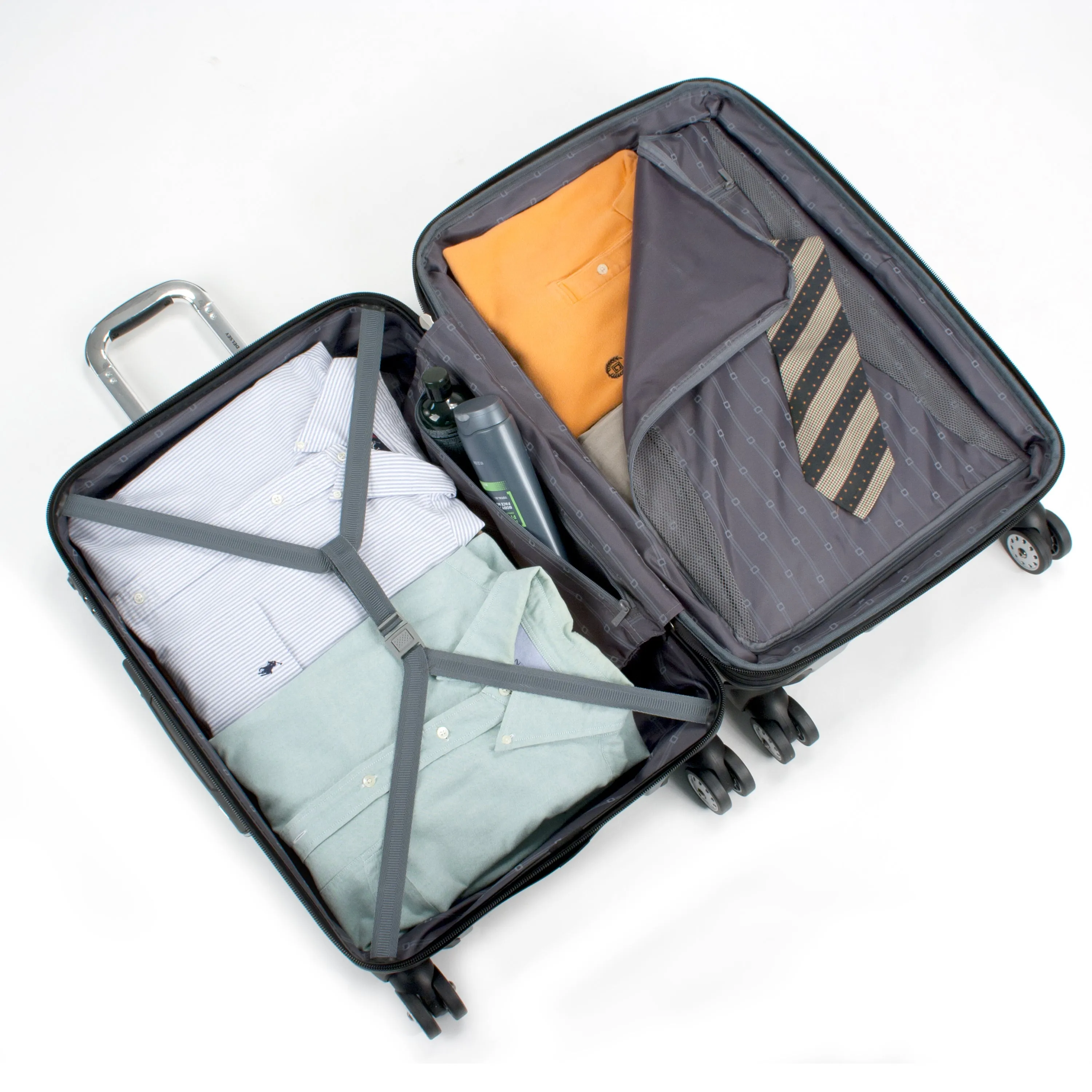 DELSEY Paris Helium Aero 19" 4-Wheel International Carry-On Luggage
