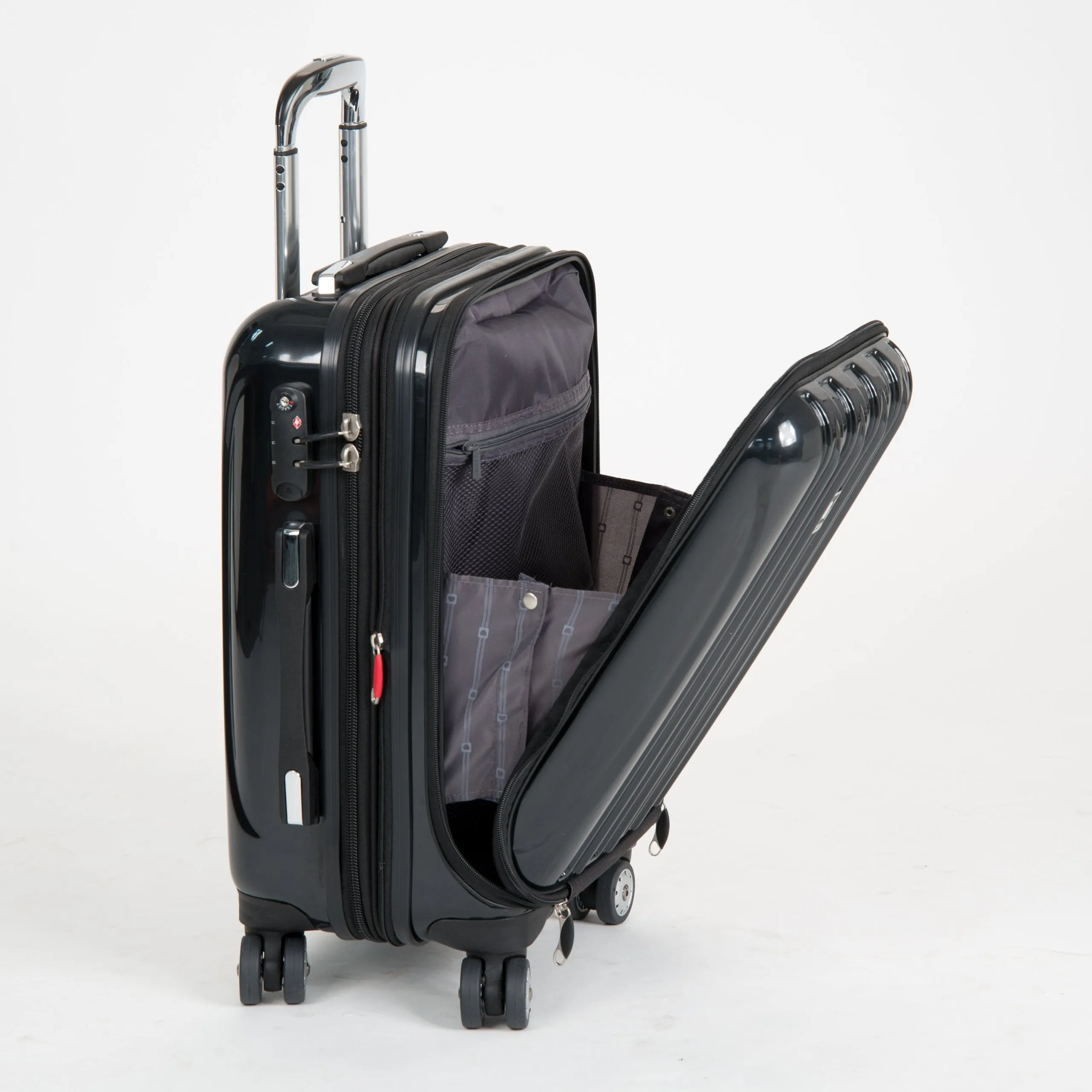 DELSEY Paris Helium Aero 19" 4-Wheel International Carry-On Luggage