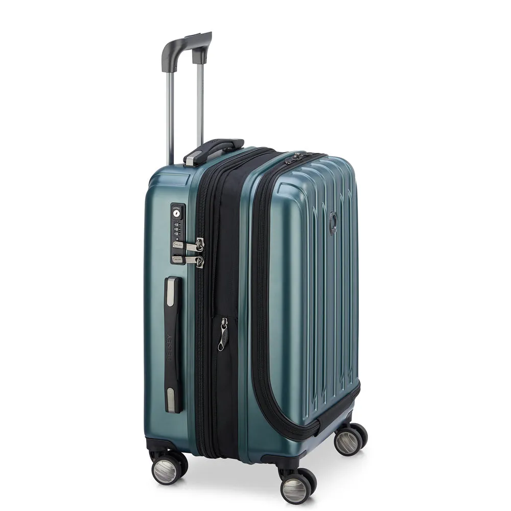 DELSEY Paris Helium Titanium International 19 Carry-on Expandable Spinner Trolley