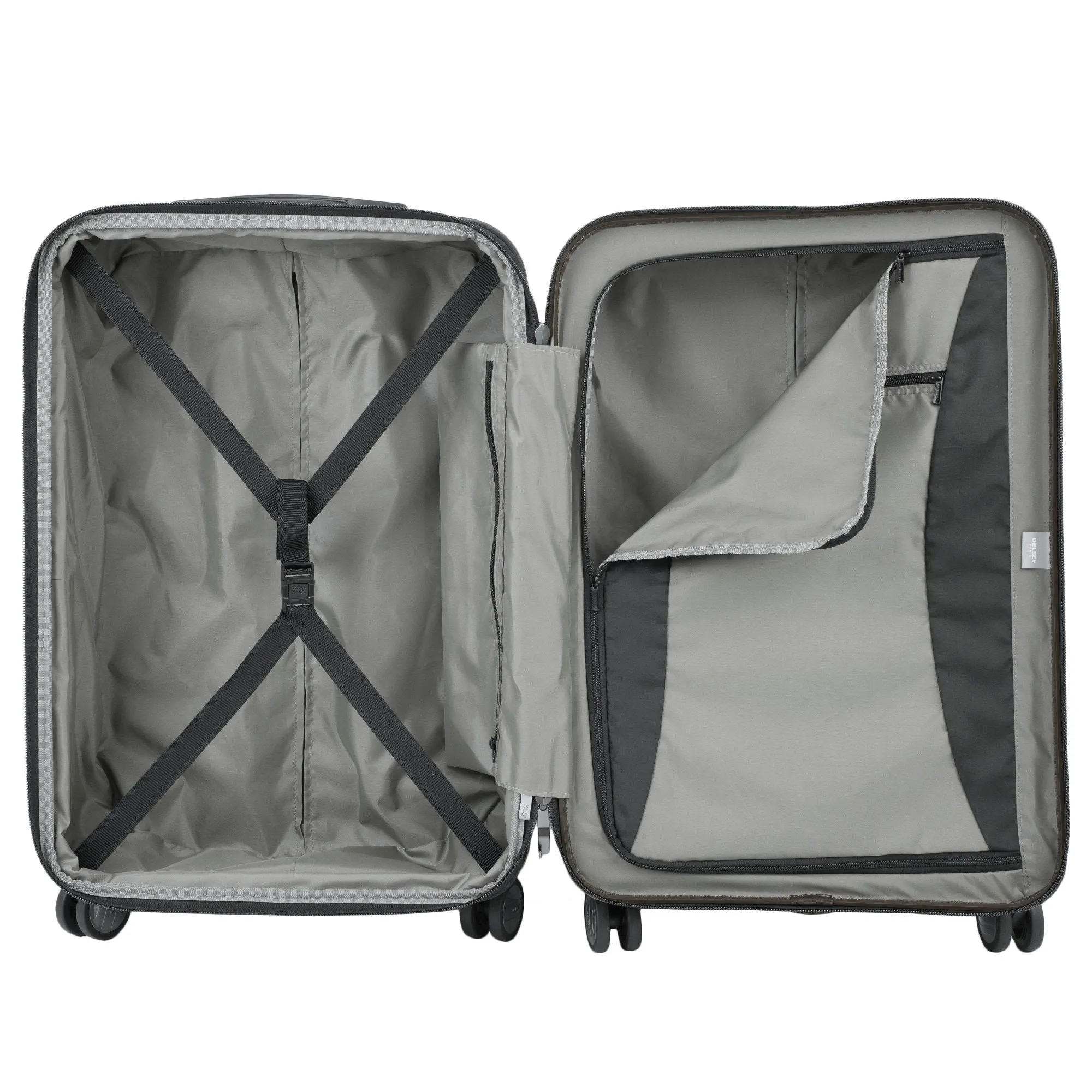 DELSEY Paris Helium Titanium International 19 Carry-on Expandable Spinner Trolley