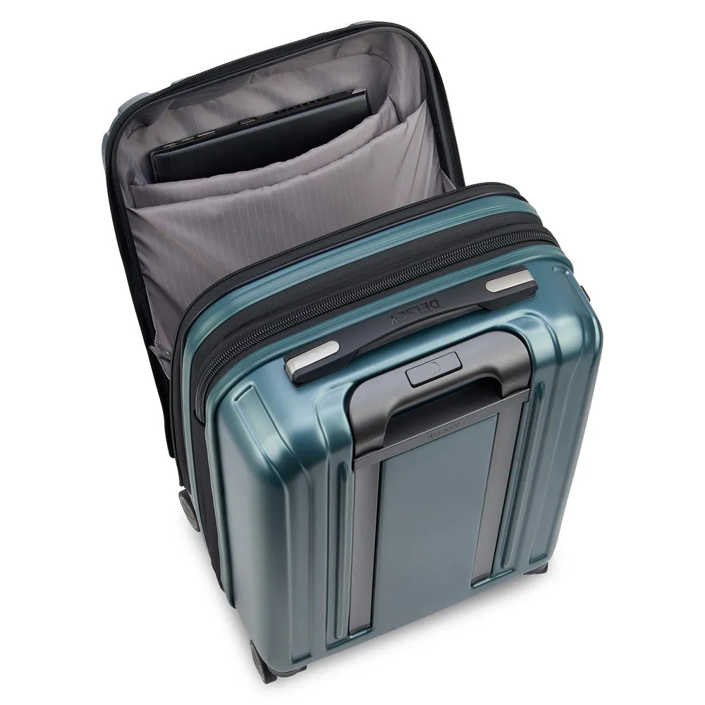 DELSEY Paris Helium Titanium International 19 Carry-on Expandable Spinner Trolley