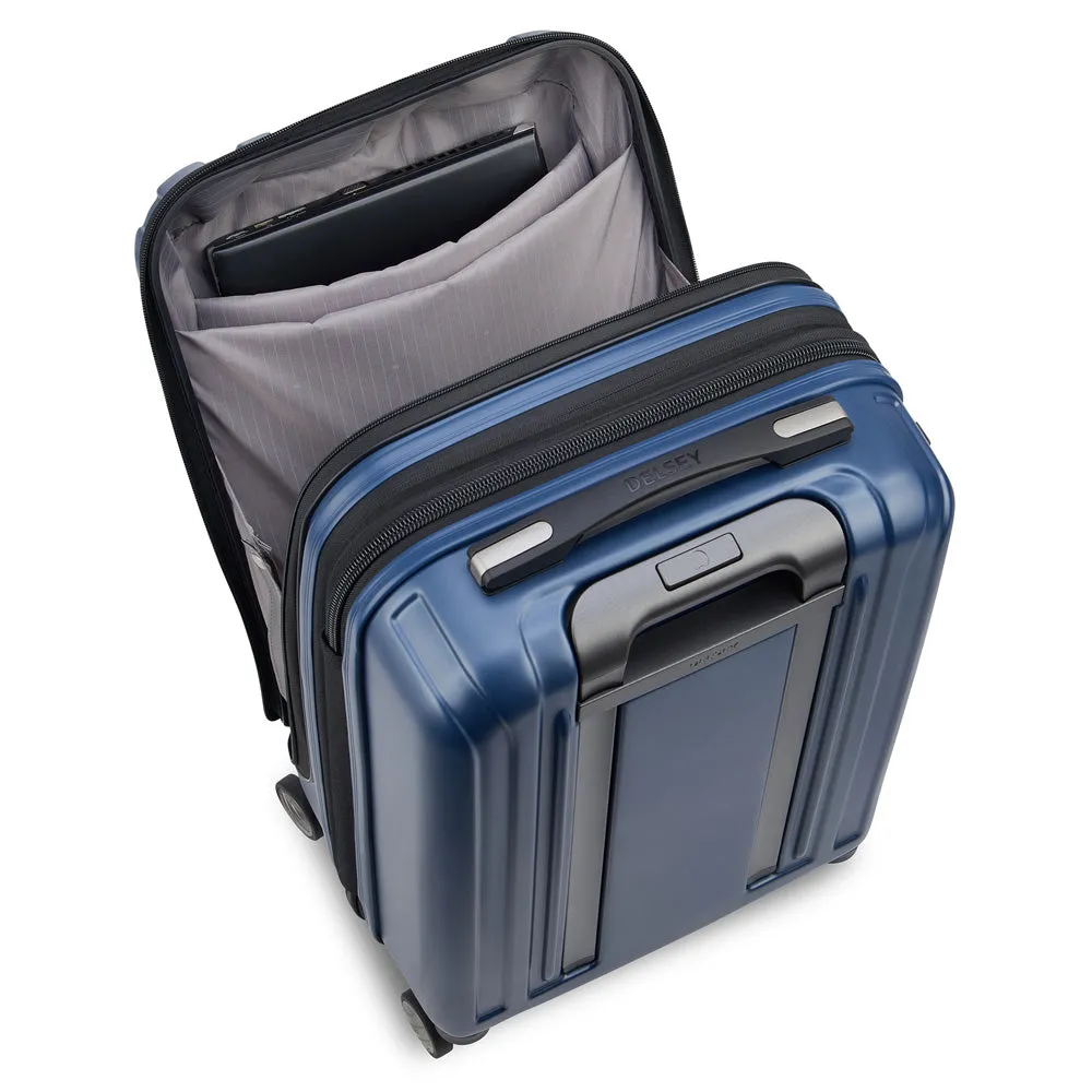 DELSEY Paris Helium Titanium International 19 Carry-on Expandable Spinner Trolley