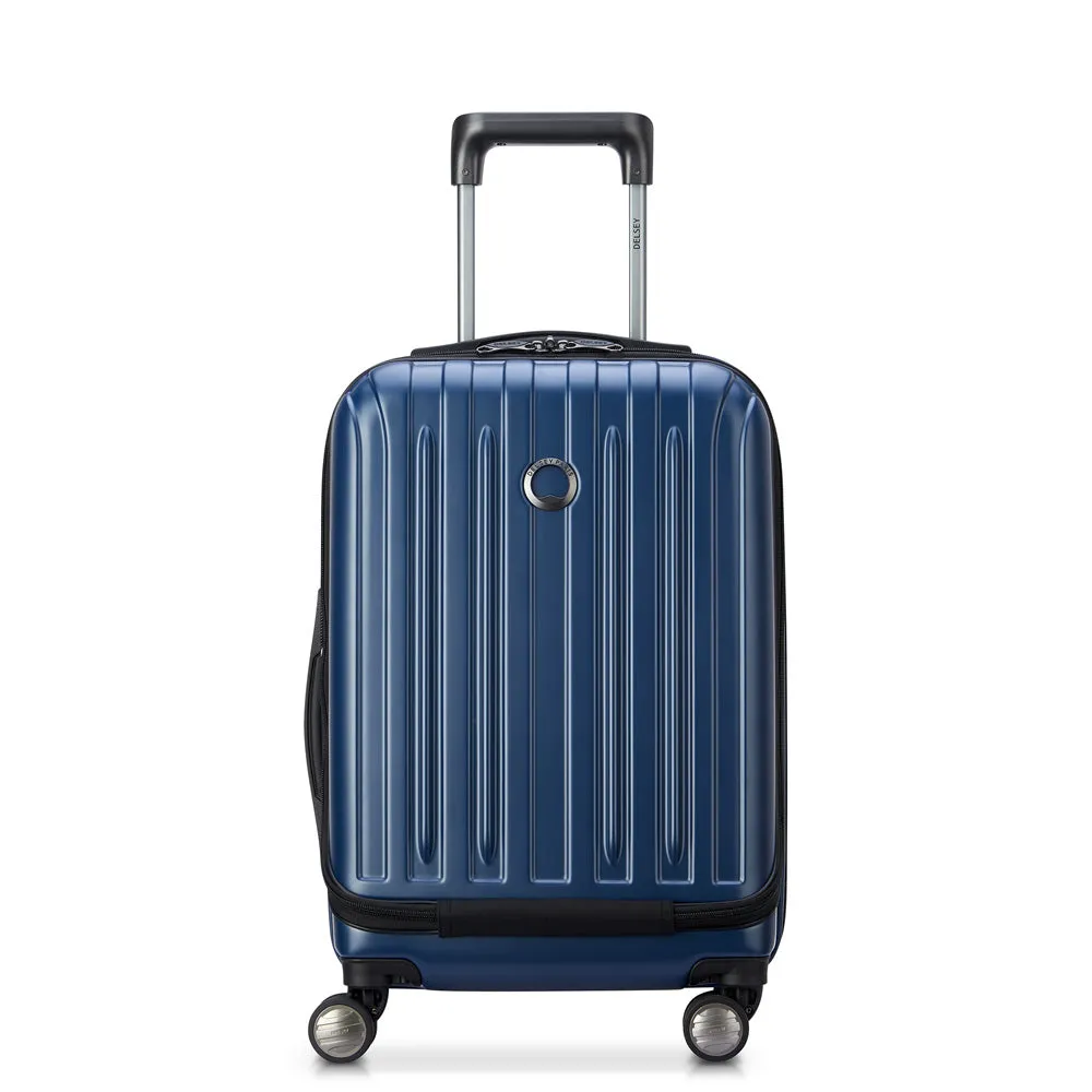DELSEY Paris Helium Titanium International 19 Carry-on Expandable Spinner Trolley