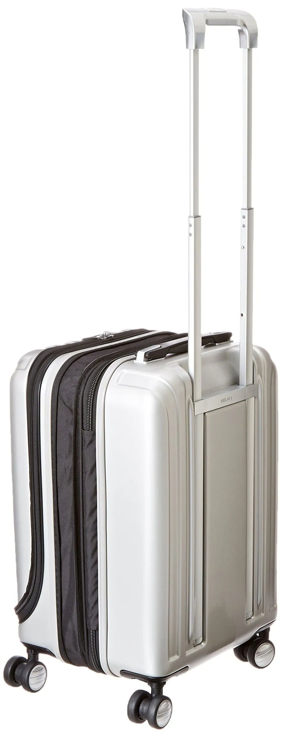 DELSEY Paris Helium Titanium International 19 Carry-on Expandable Spinner Trolley