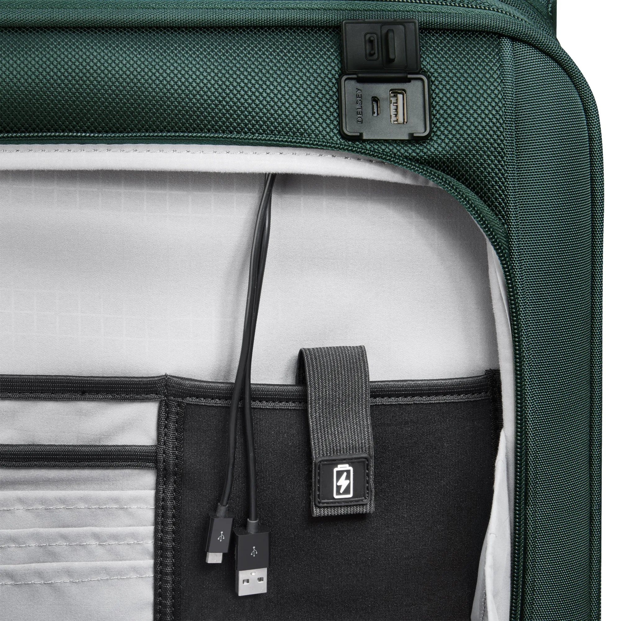 DELSEY Paris Pilot 4.0 Two-Wheel Underseat Mobile Office